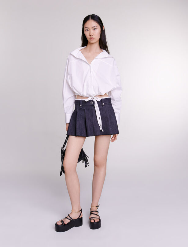 Medium skort skirt mini zipper summer shorts NEW