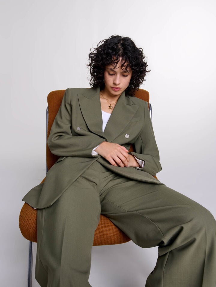 Veste de tailleur cintrée