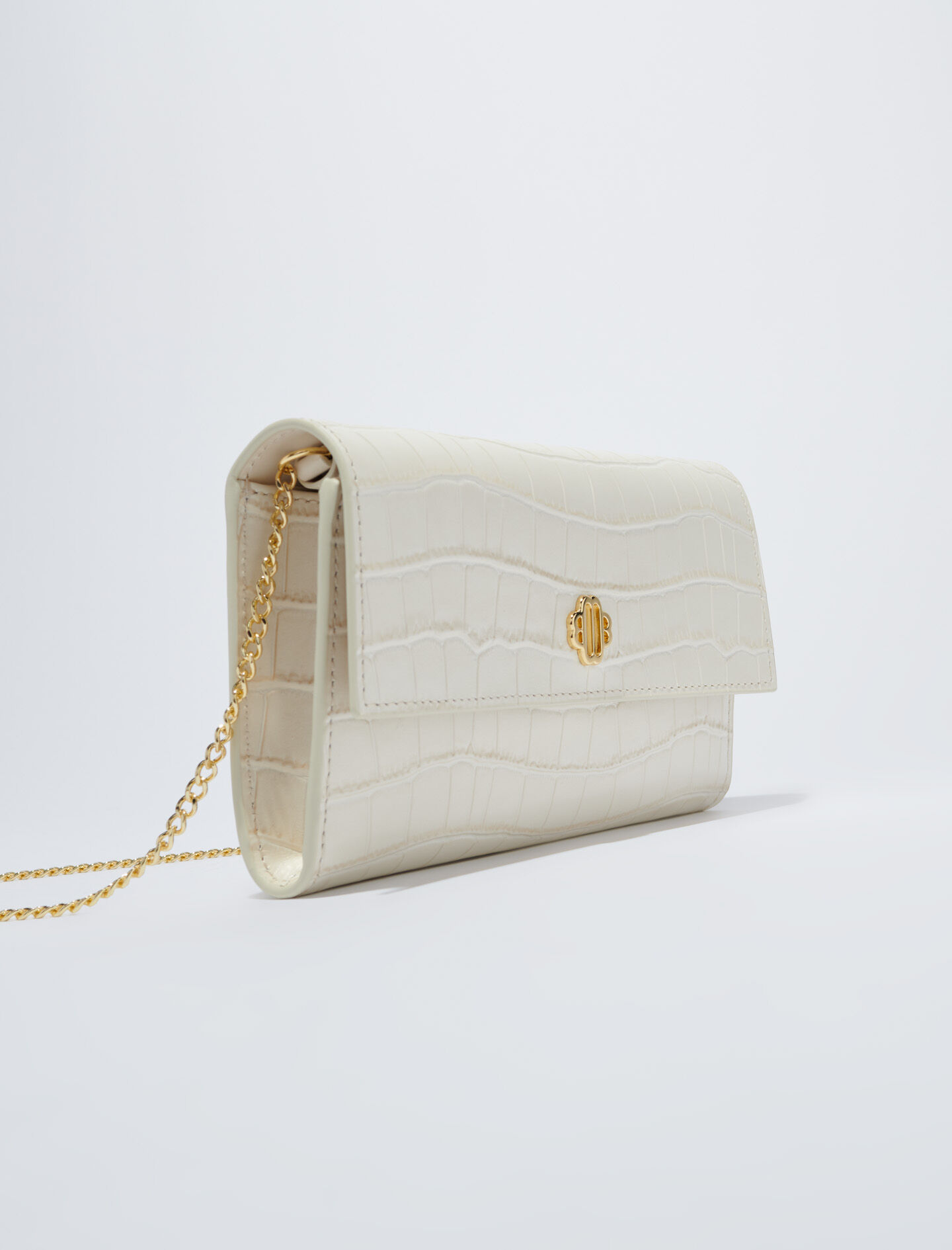 Croc effect handbag store