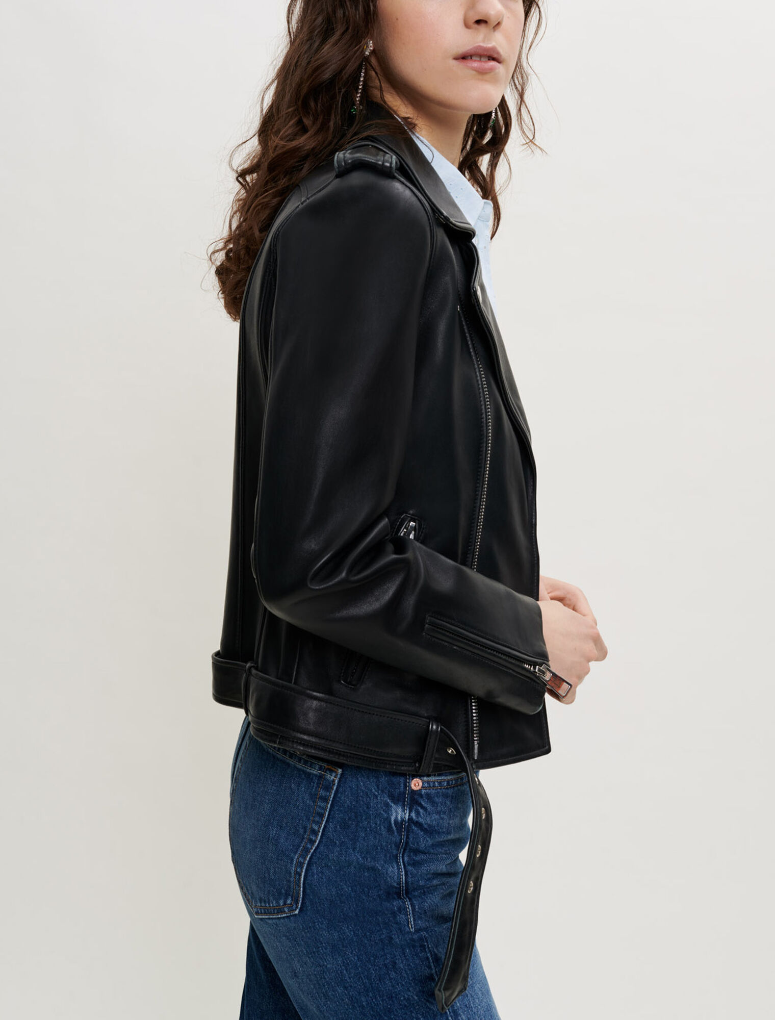 Blouson en cuir