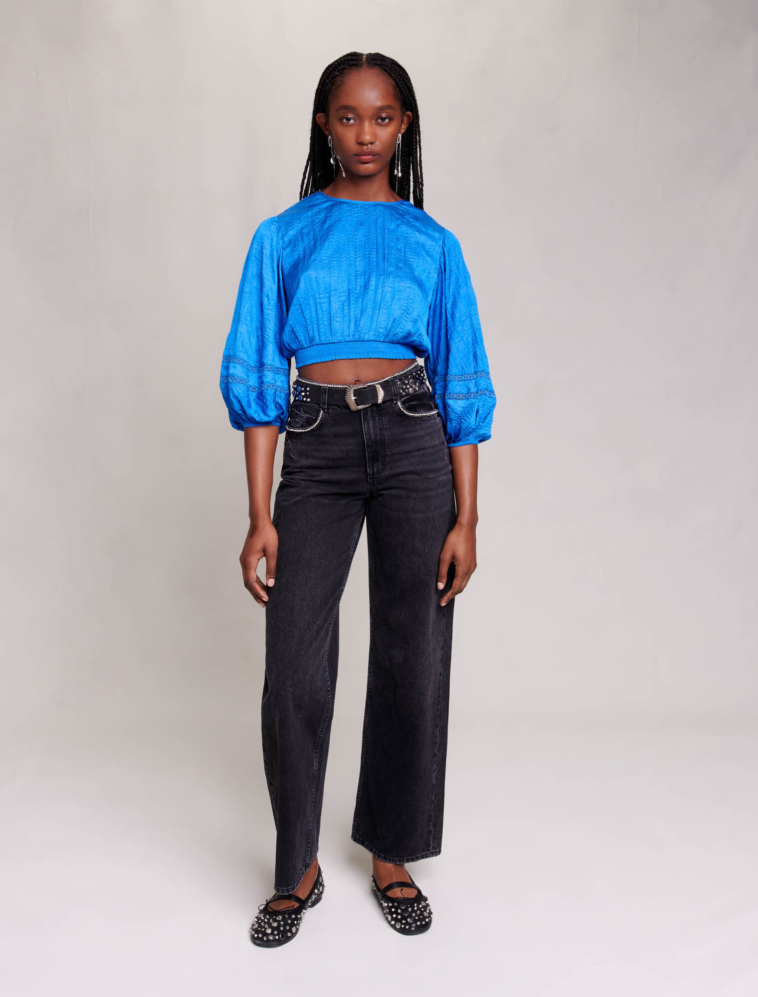 Satin top