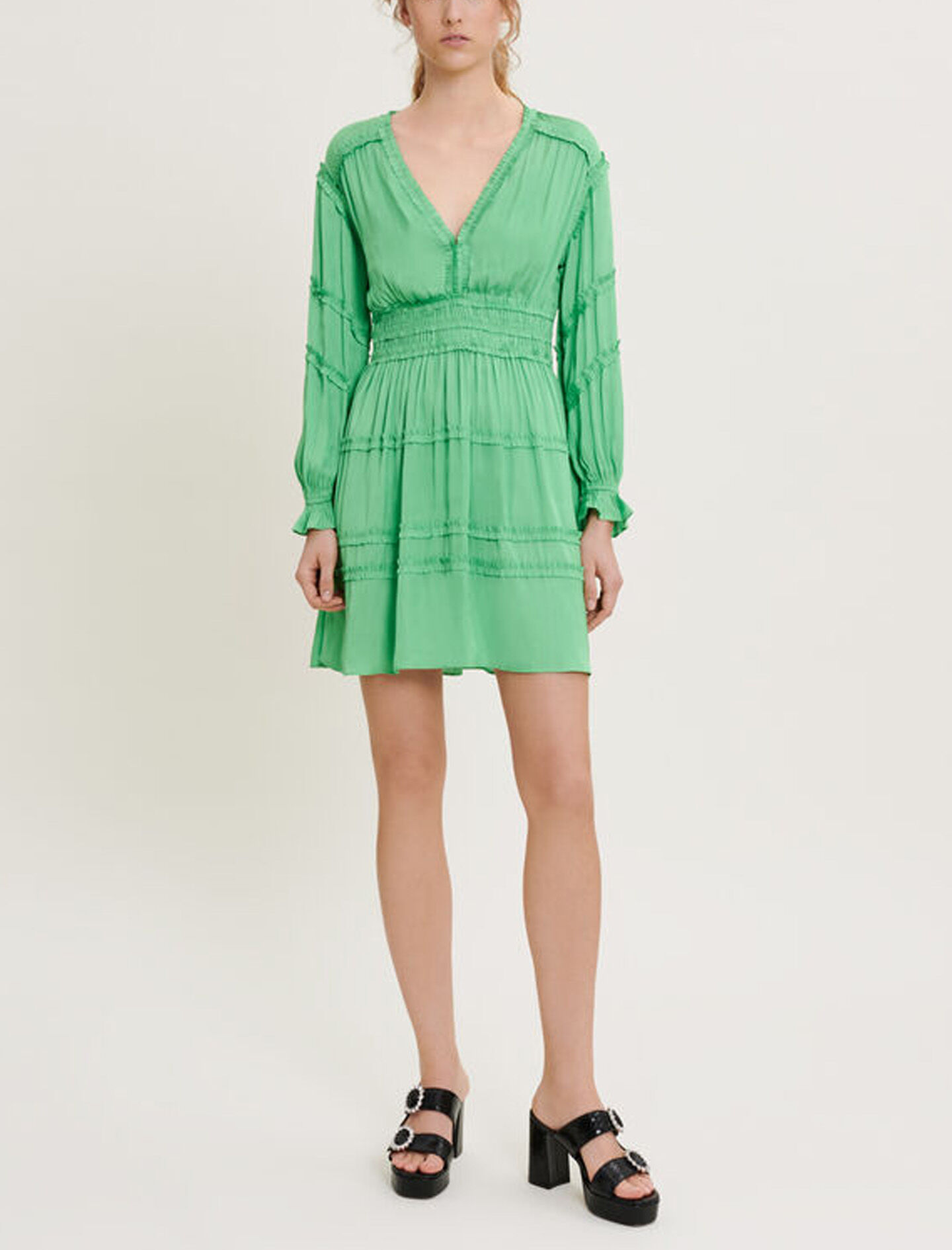 Maje ruffle shop