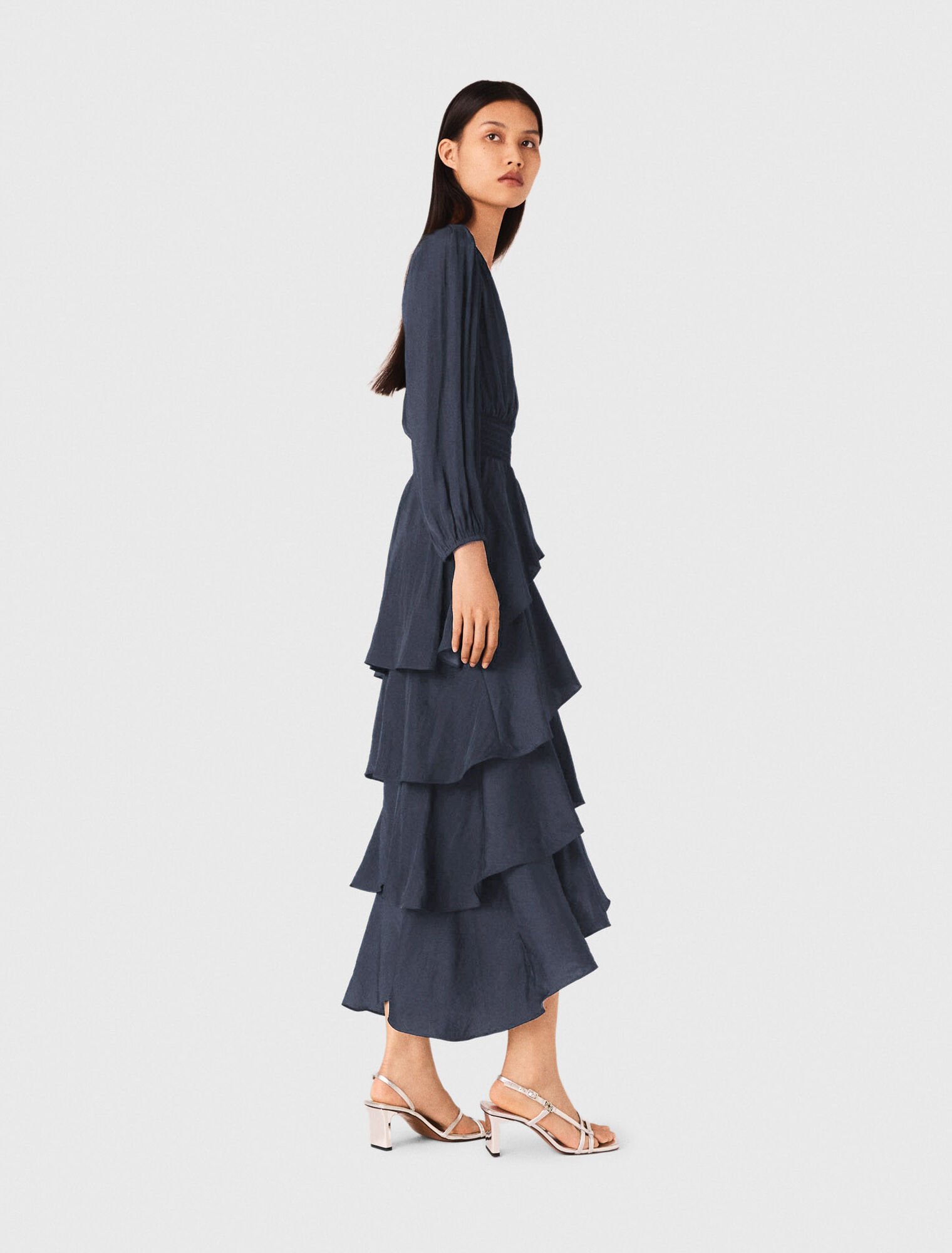 Robe courte en maille