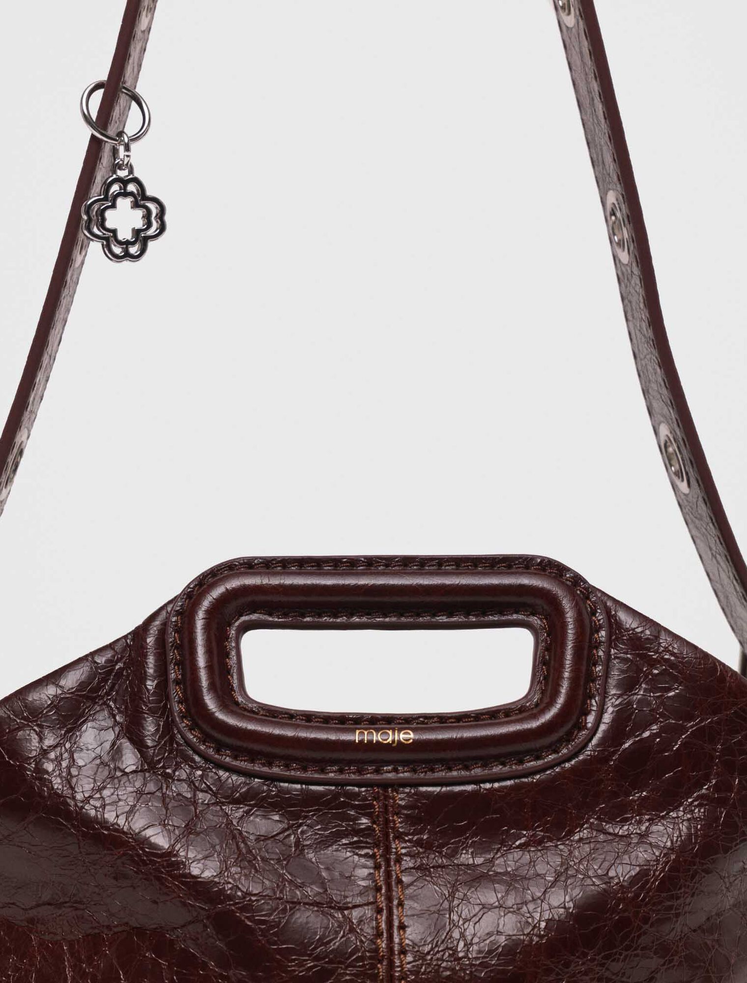 Sac Miss M en cuir craquelé