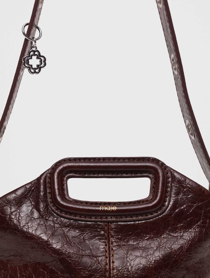 Sac Miss M en cuir craquelé