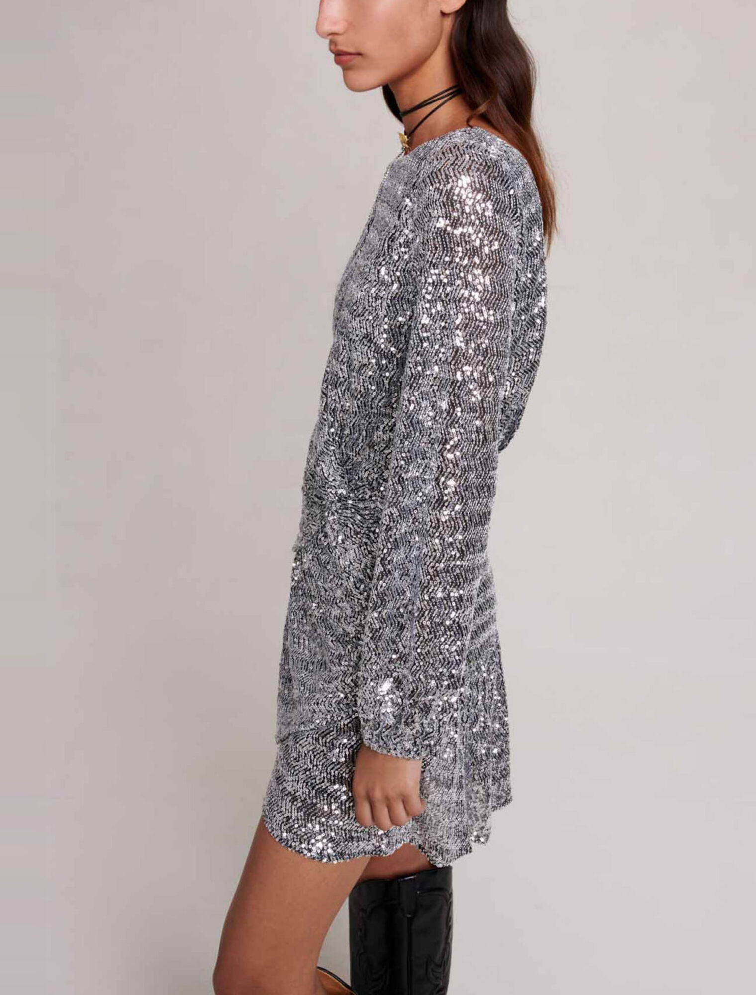 Robe à sequins