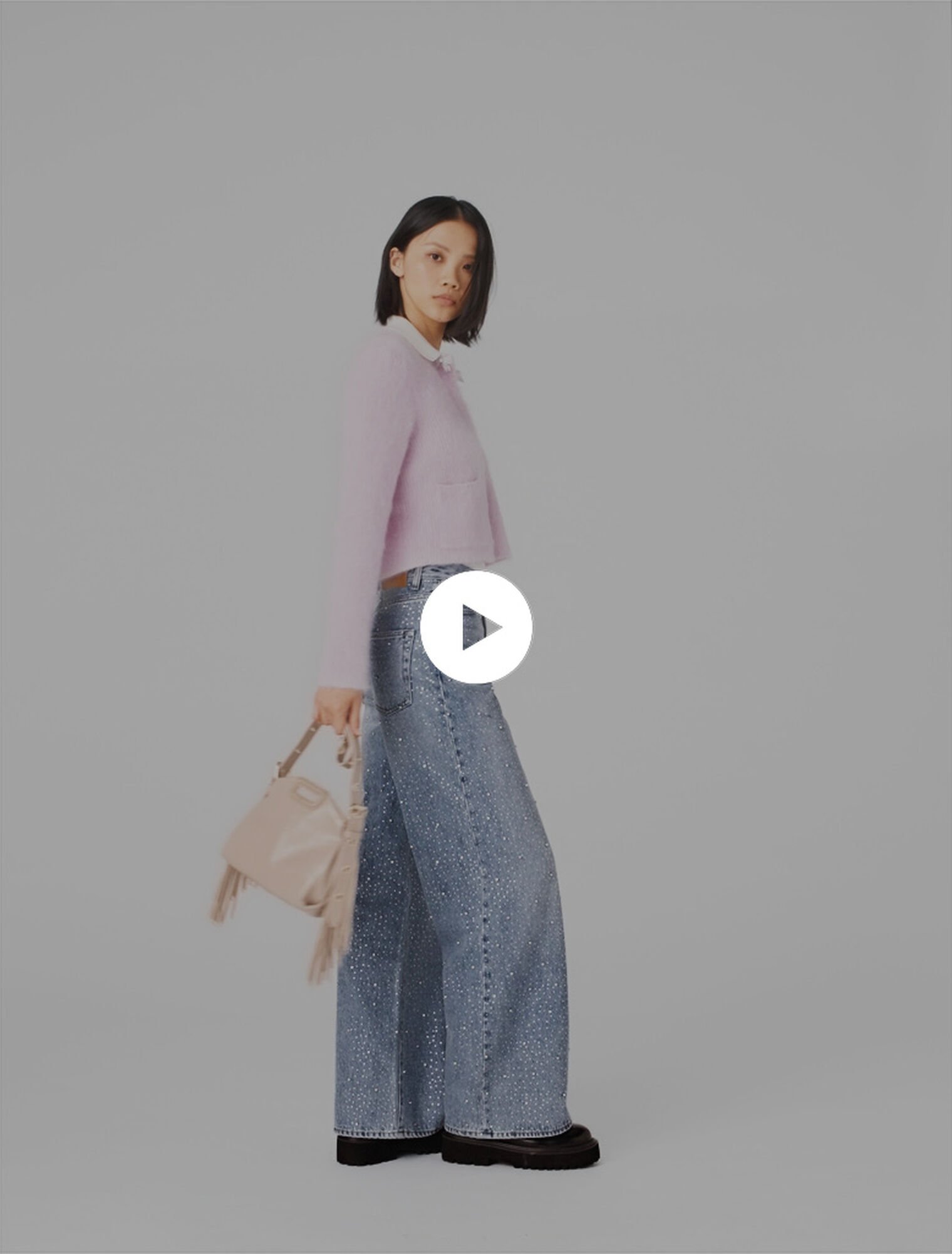 Cardigan avec n&oelig;ud bijou