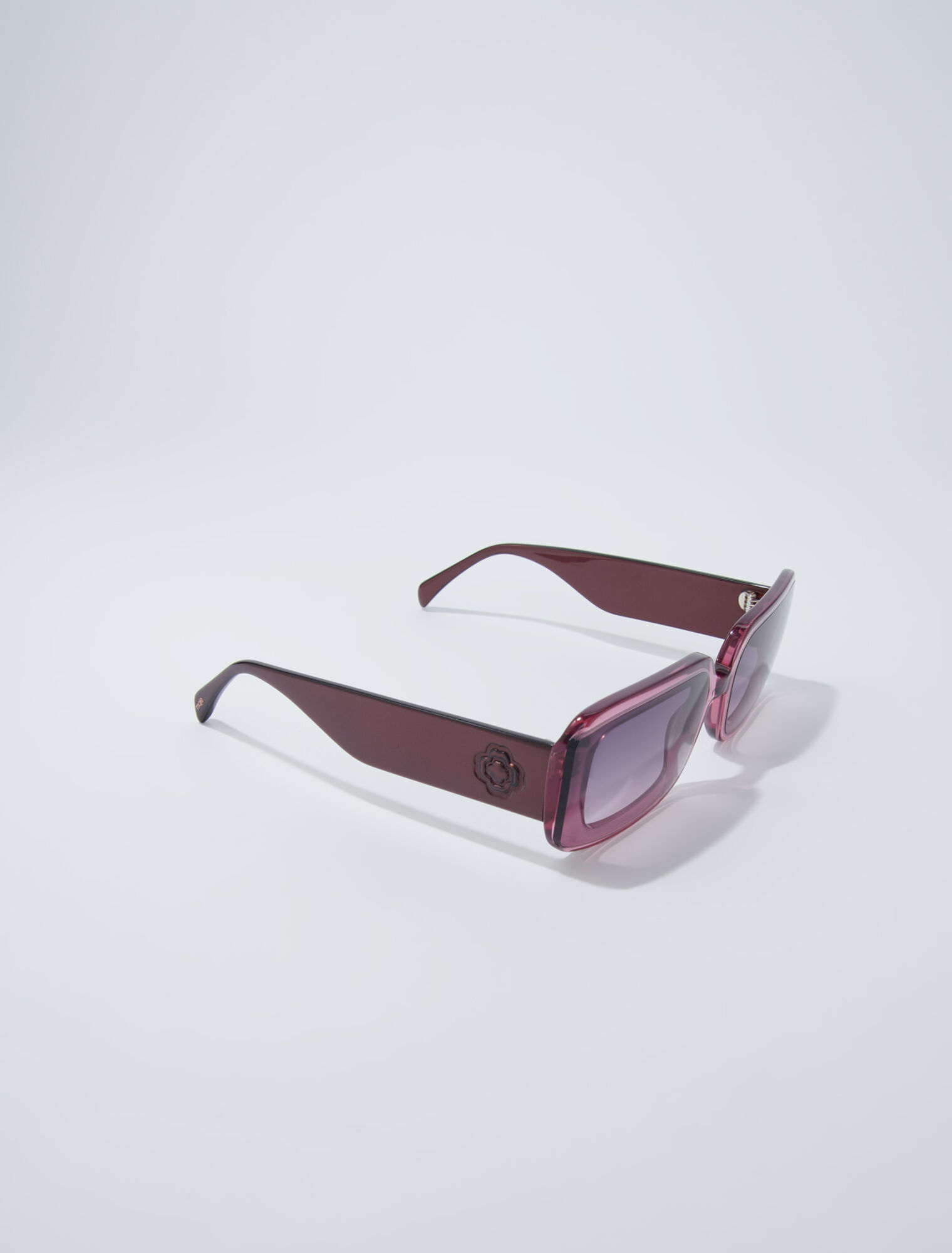 Lunettes en acétate et verres fumés