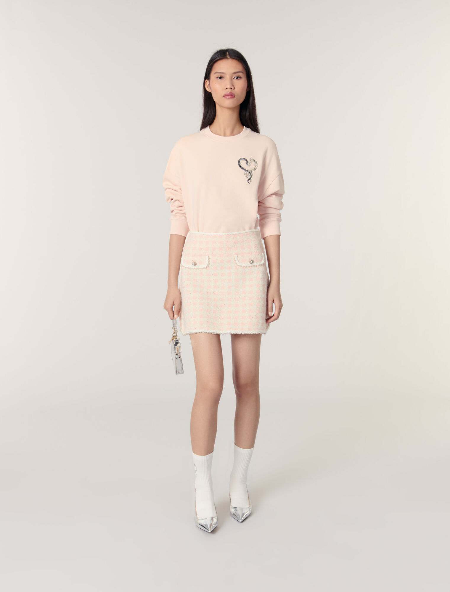 Embroidered sweater