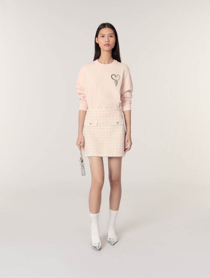 Sweatshirt brodé