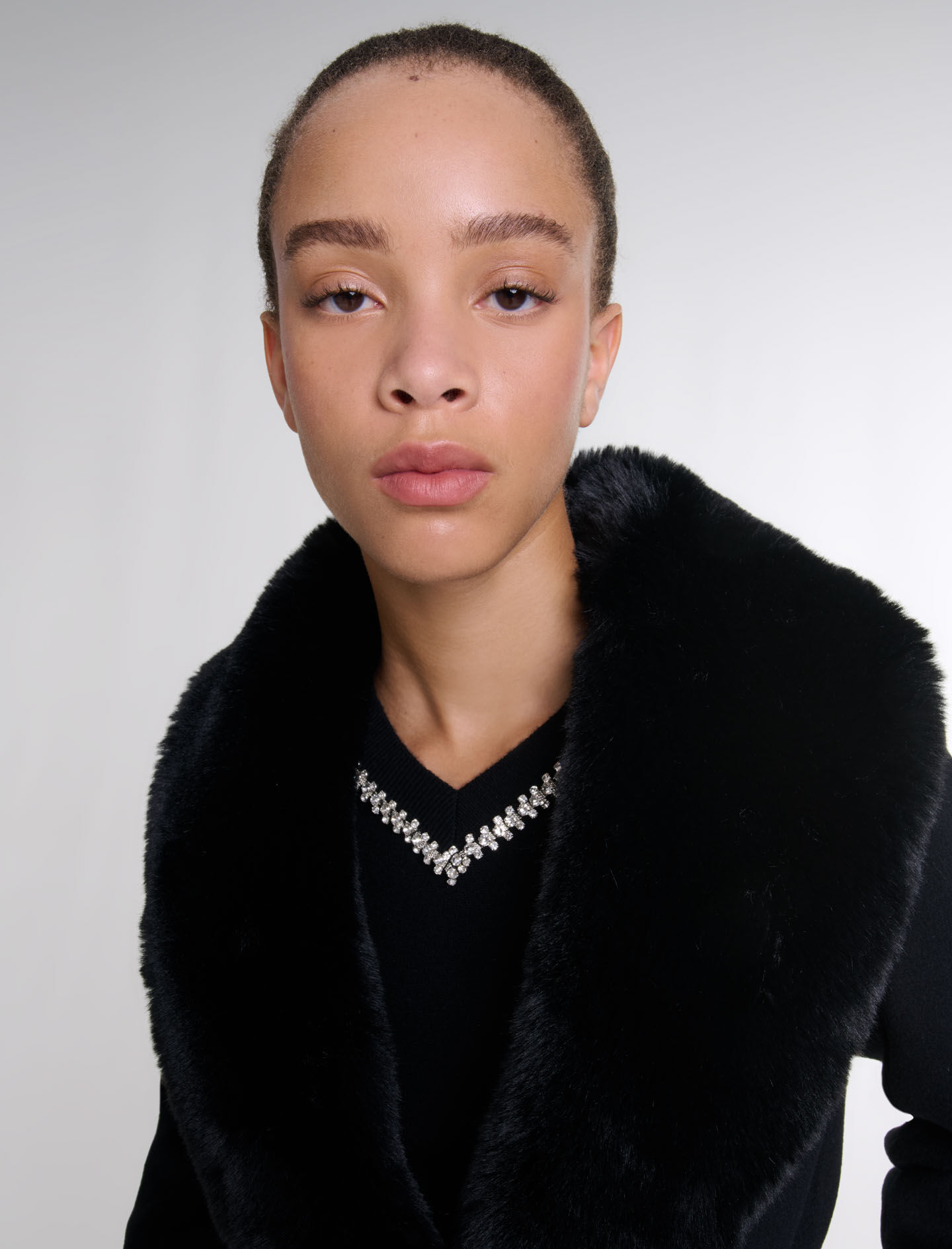 ジャケット・アウター MAISONSPECIAL - Curl Faux Fur Coat Curl Faux Fur Coat/カールフェイクファーコート【MAISON