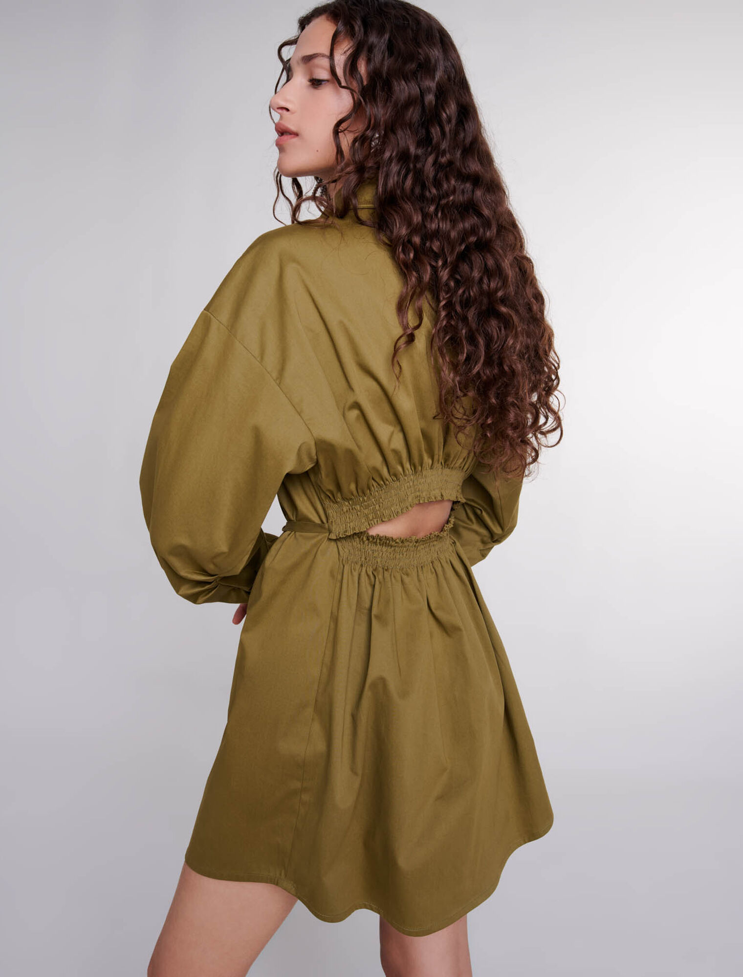 Robe portefeuille ajourée