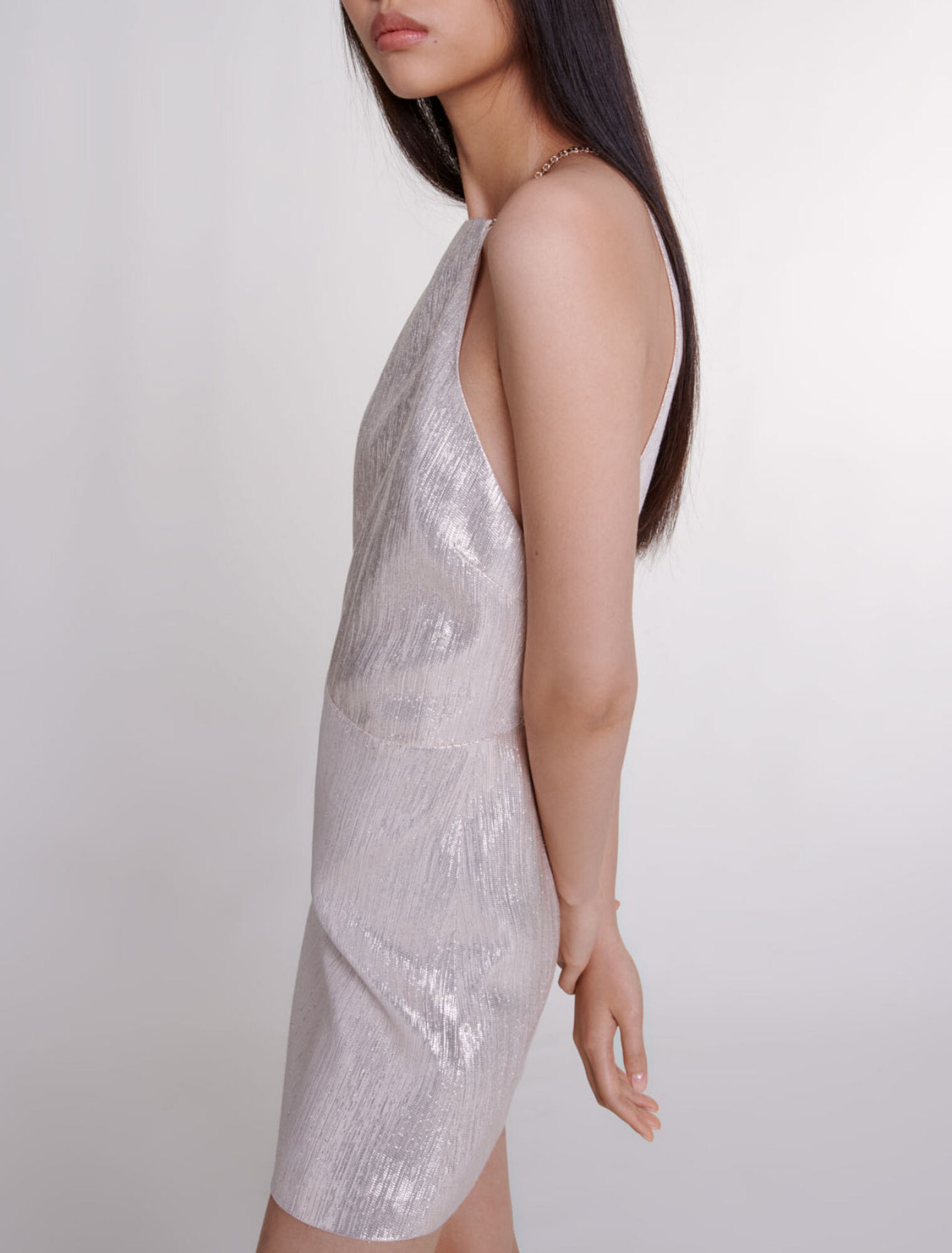 Short metallic dress