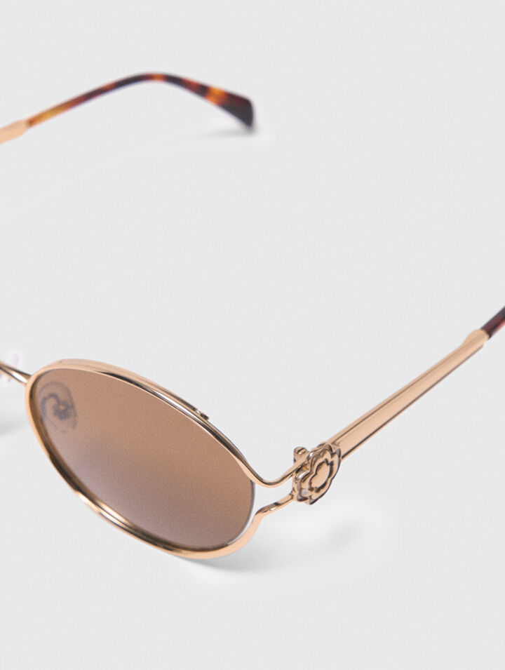 Lunettes de soleil rondes