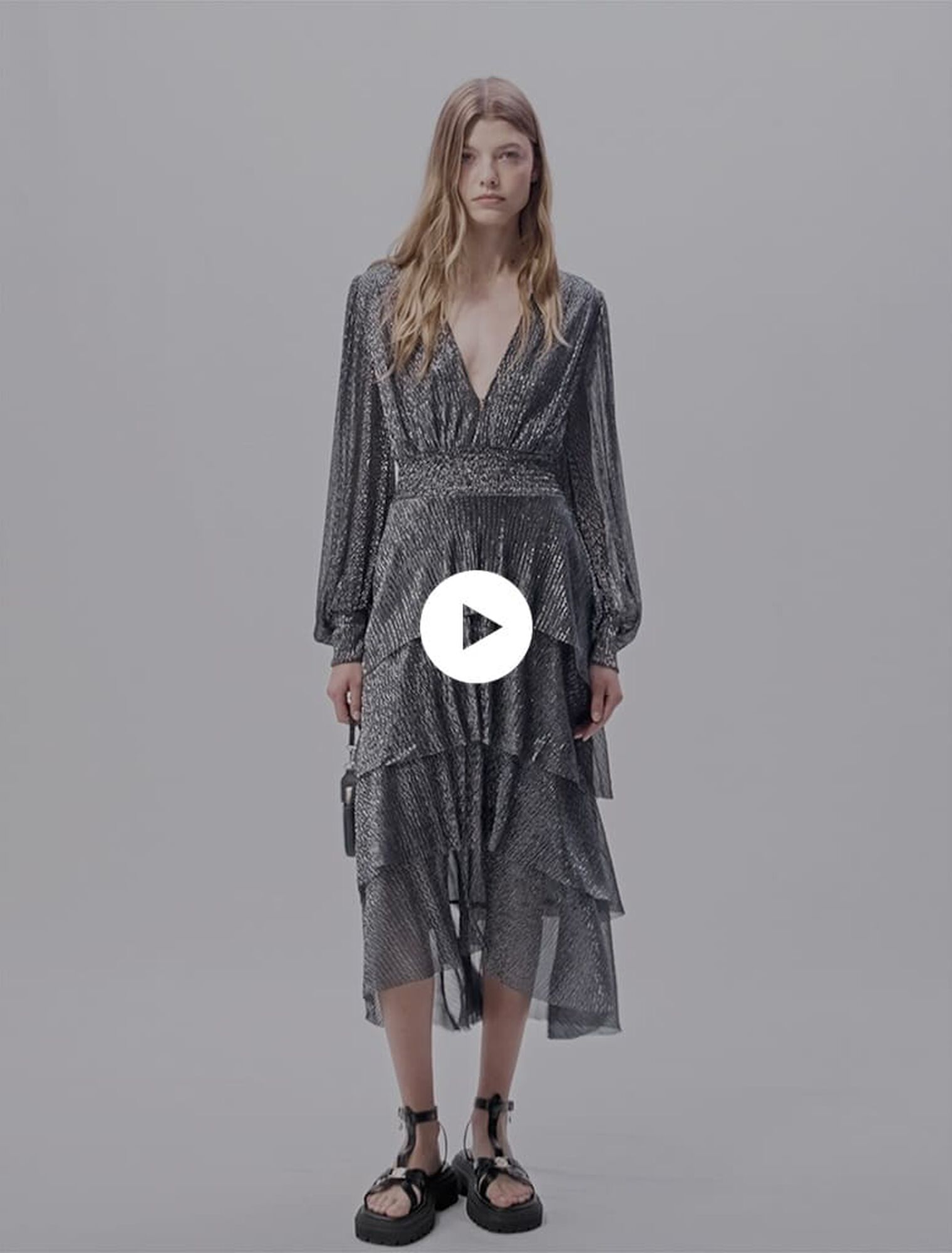 Robe à volants 