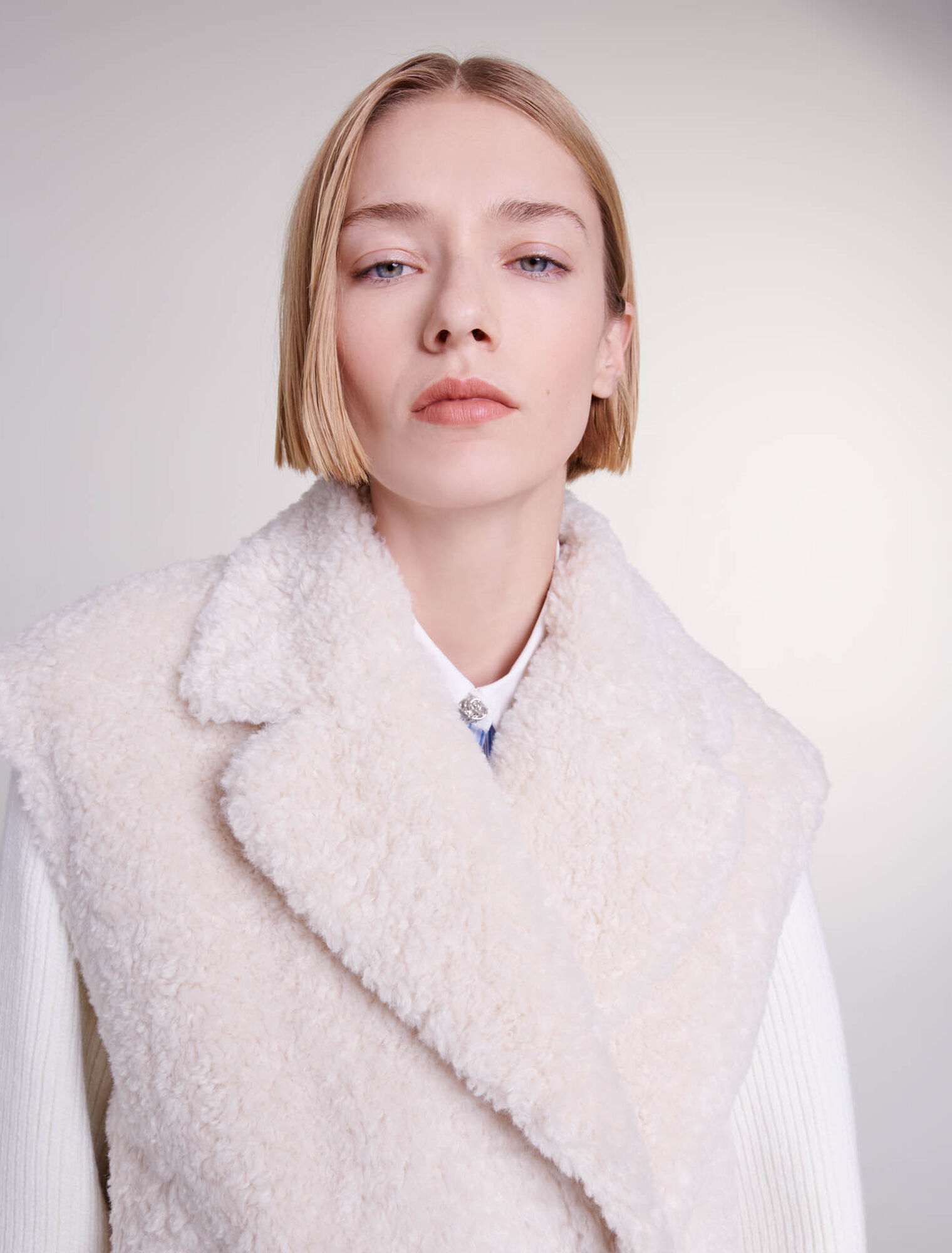 Blouson bi-matière