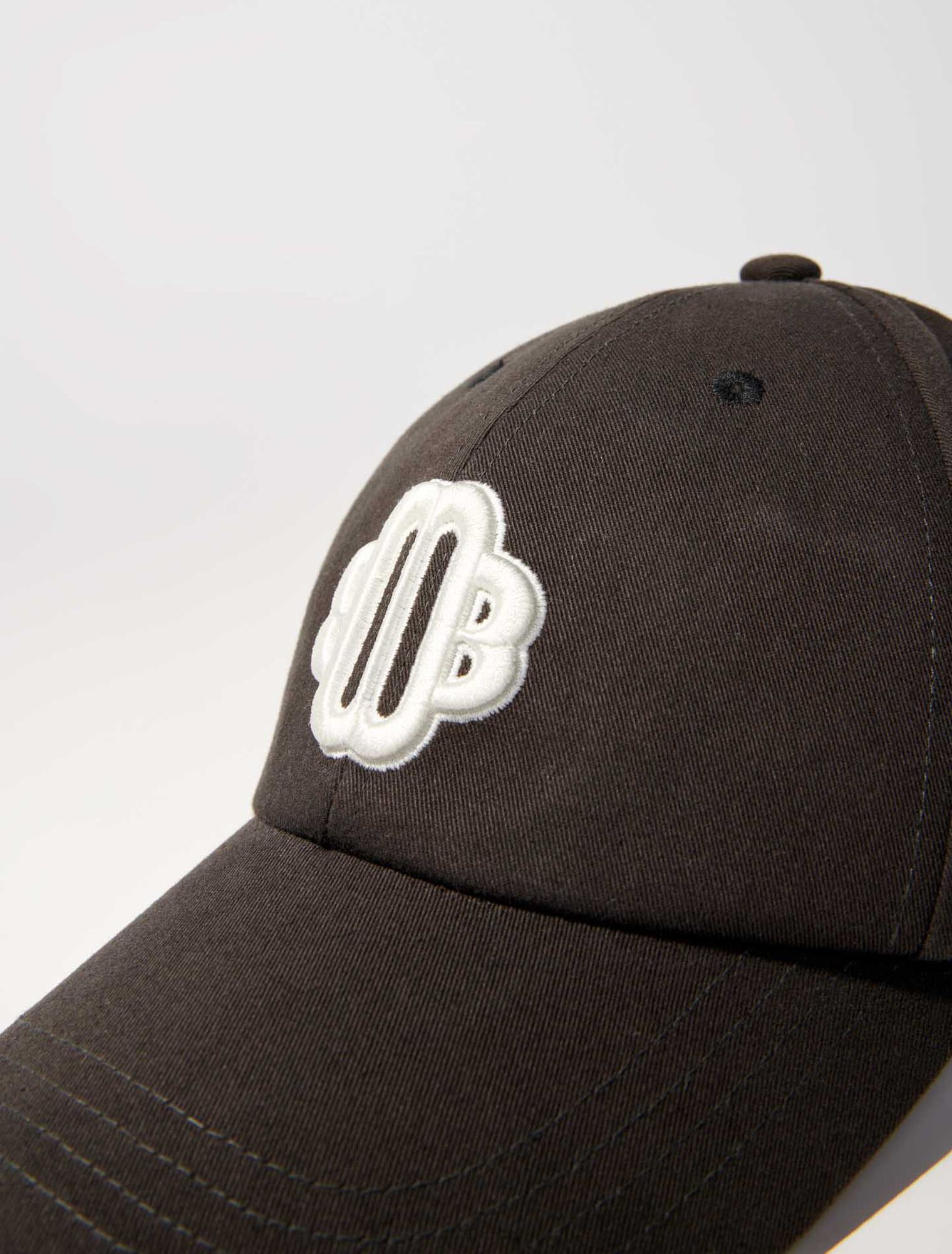 Casquette en coton à logo Clover