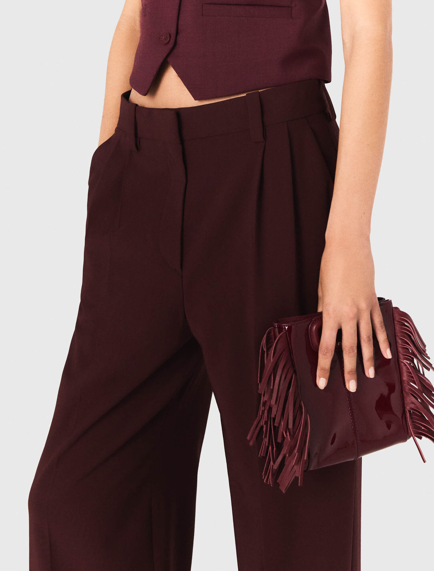 Patent leather M Mini bag
