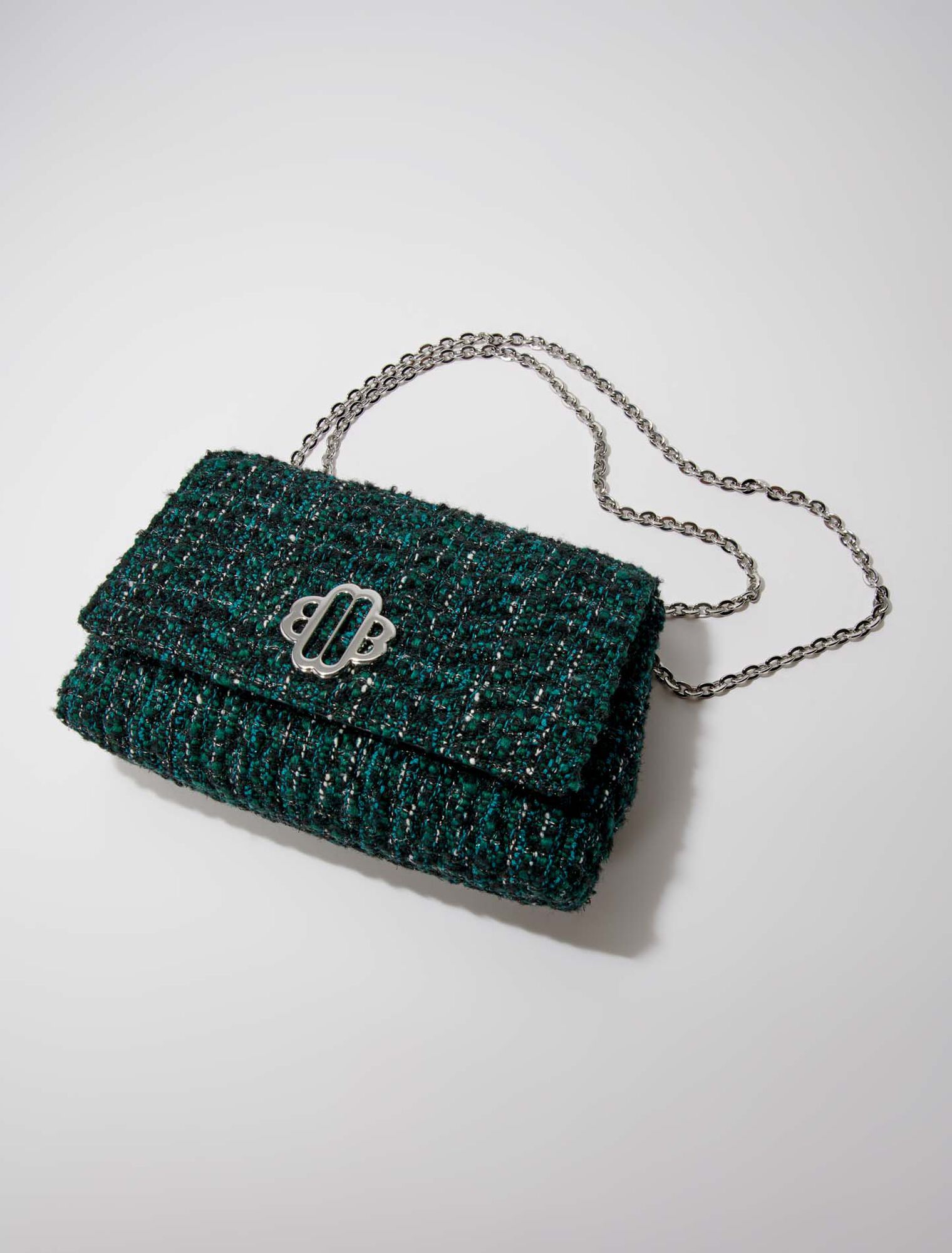 Clover bag in tweed