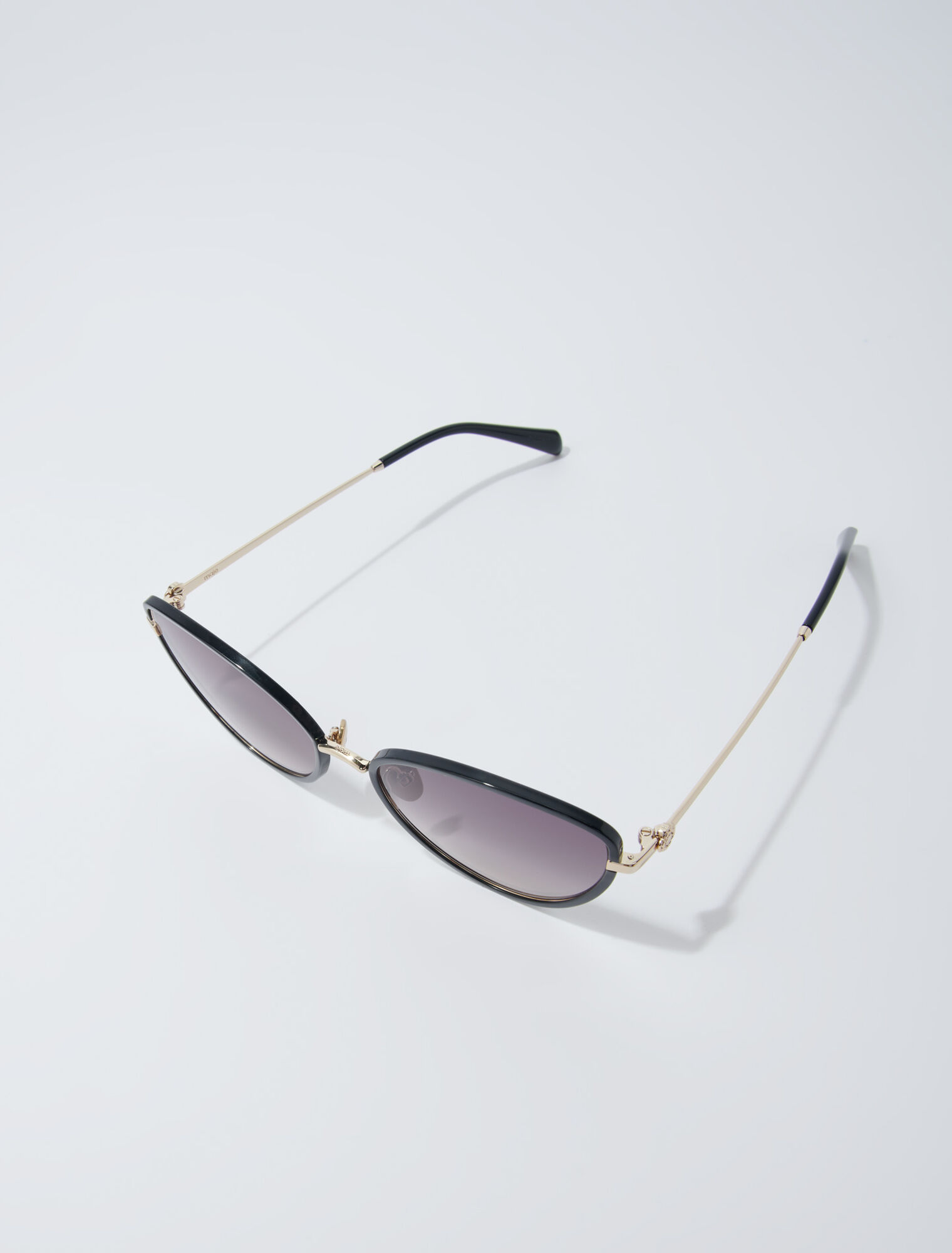 Lunettes cat eye en métal