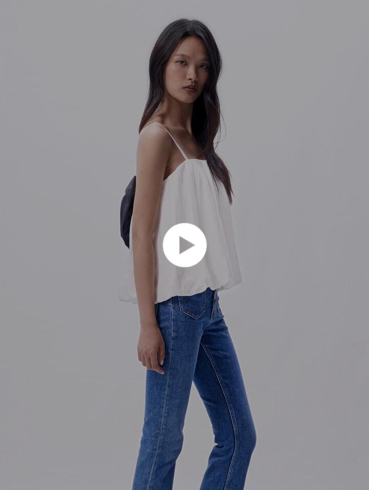 Top &agrave; bretelles 