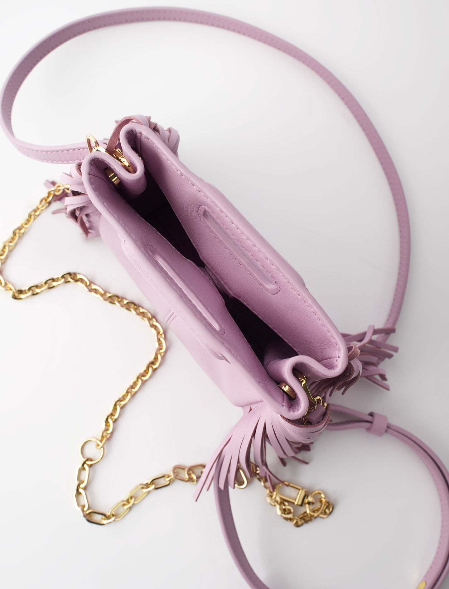 【メーカー包装済】 Leather mini M bag with chain バッグ
