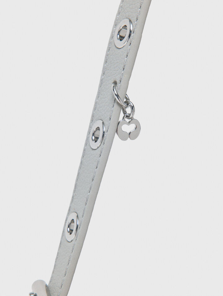 Miss M micro grained leather bag