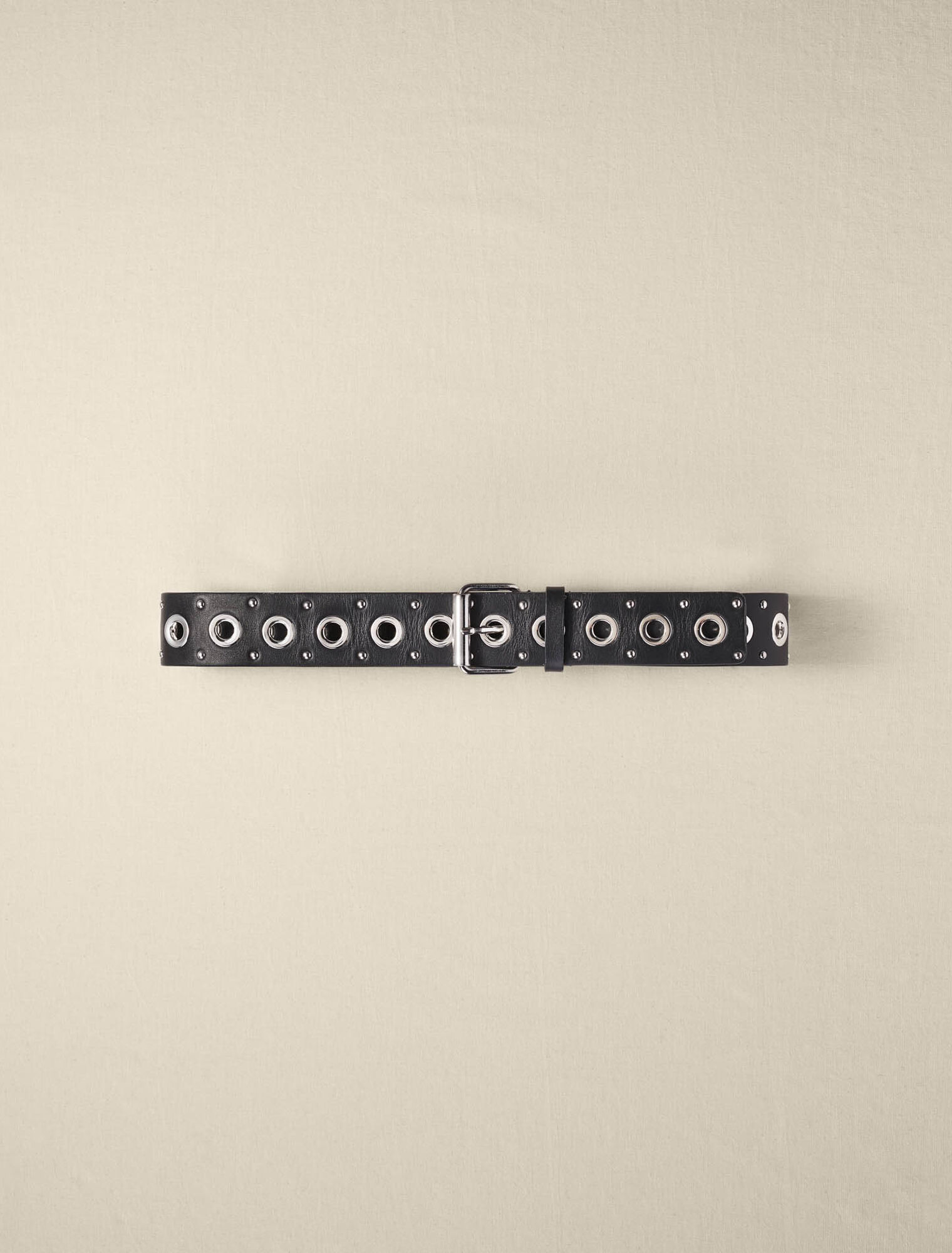 Ceinture à rivets empiécés