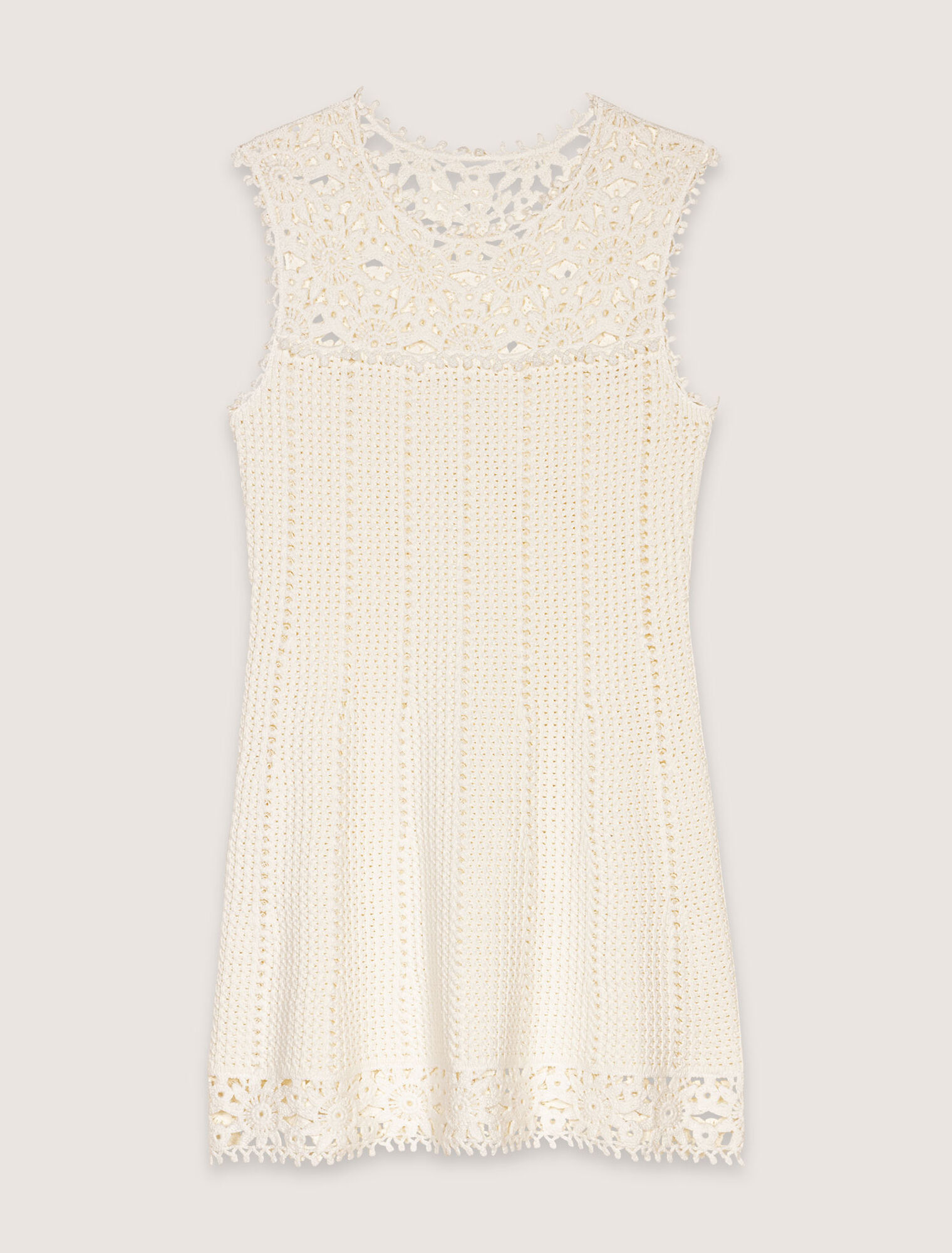 Short crochet dress