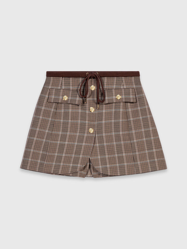 Short tailleur trompe-l&rsquo;&oelig;il