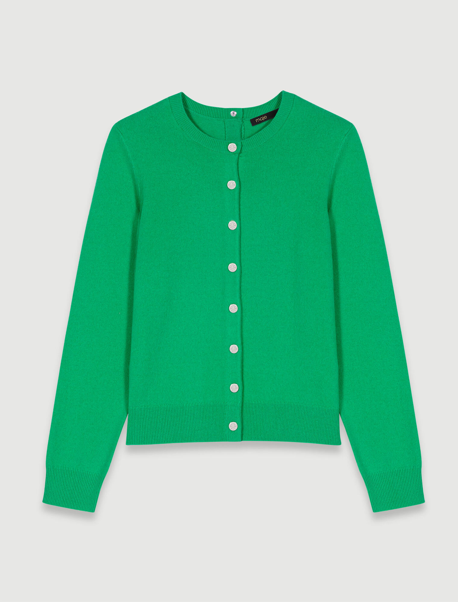 Cardigan en cachemire et laine