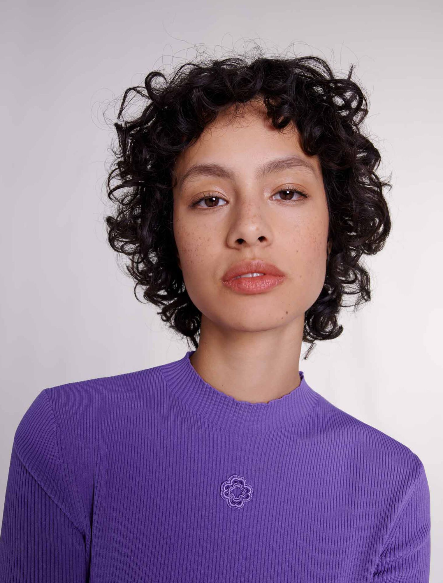 Top à broderie Clover