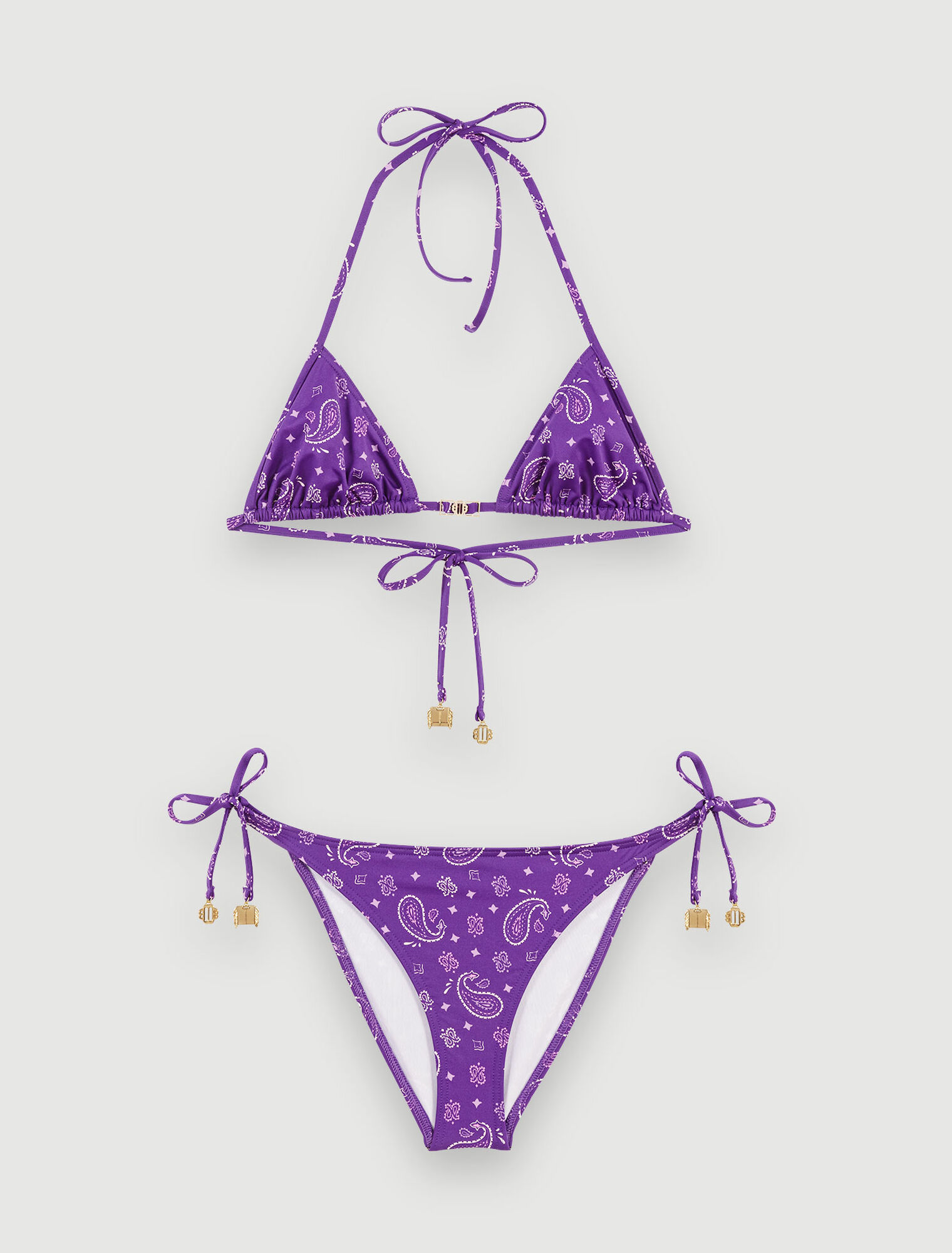 Maillot de bain 2 pièces paisley