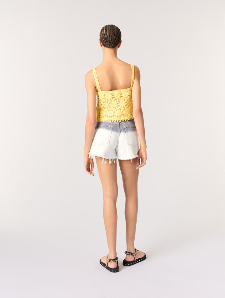 Top en crochet