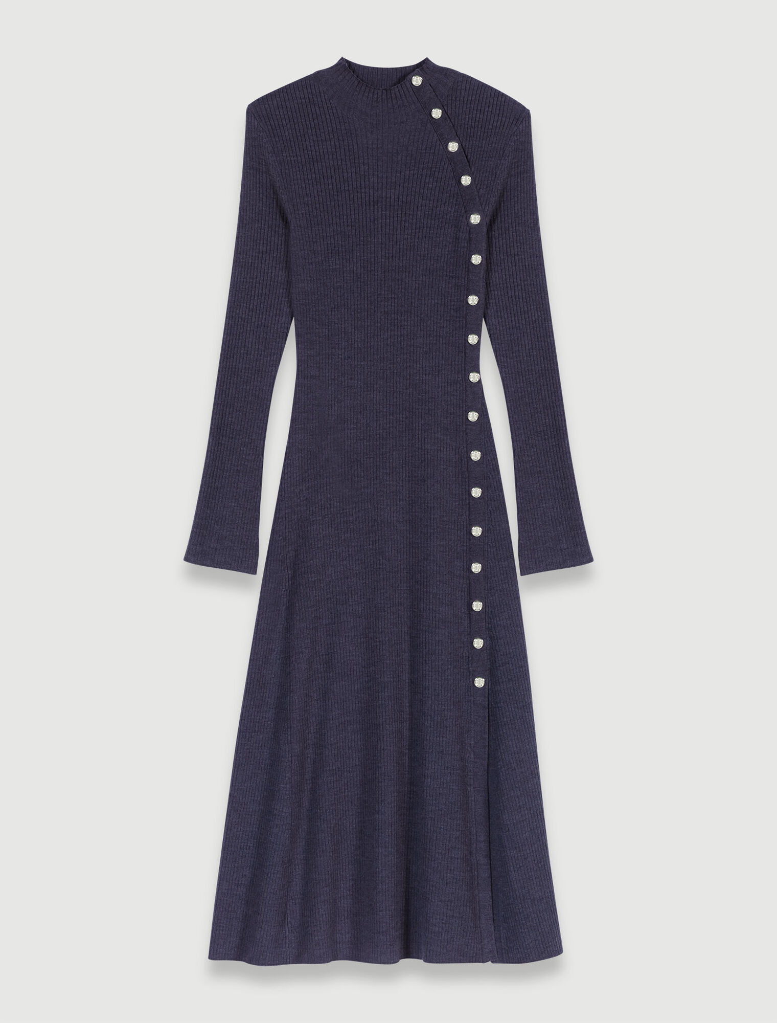Robe longue en maille