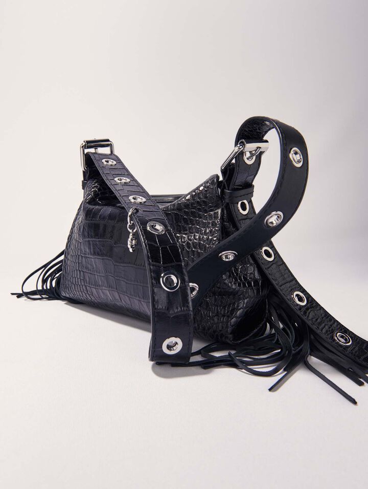 Sac Miss M Mini en cuir embossé