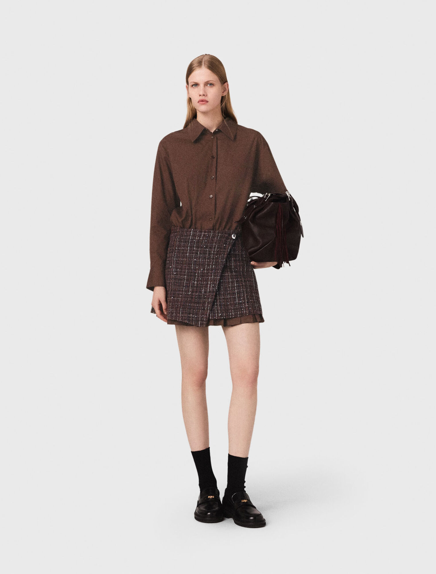 Robe courte deux-en-un