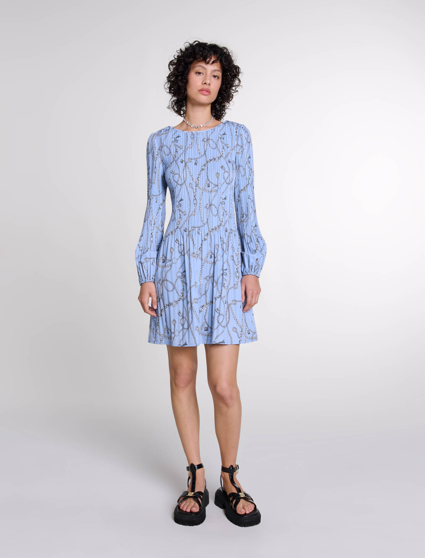 Blue maje dress online