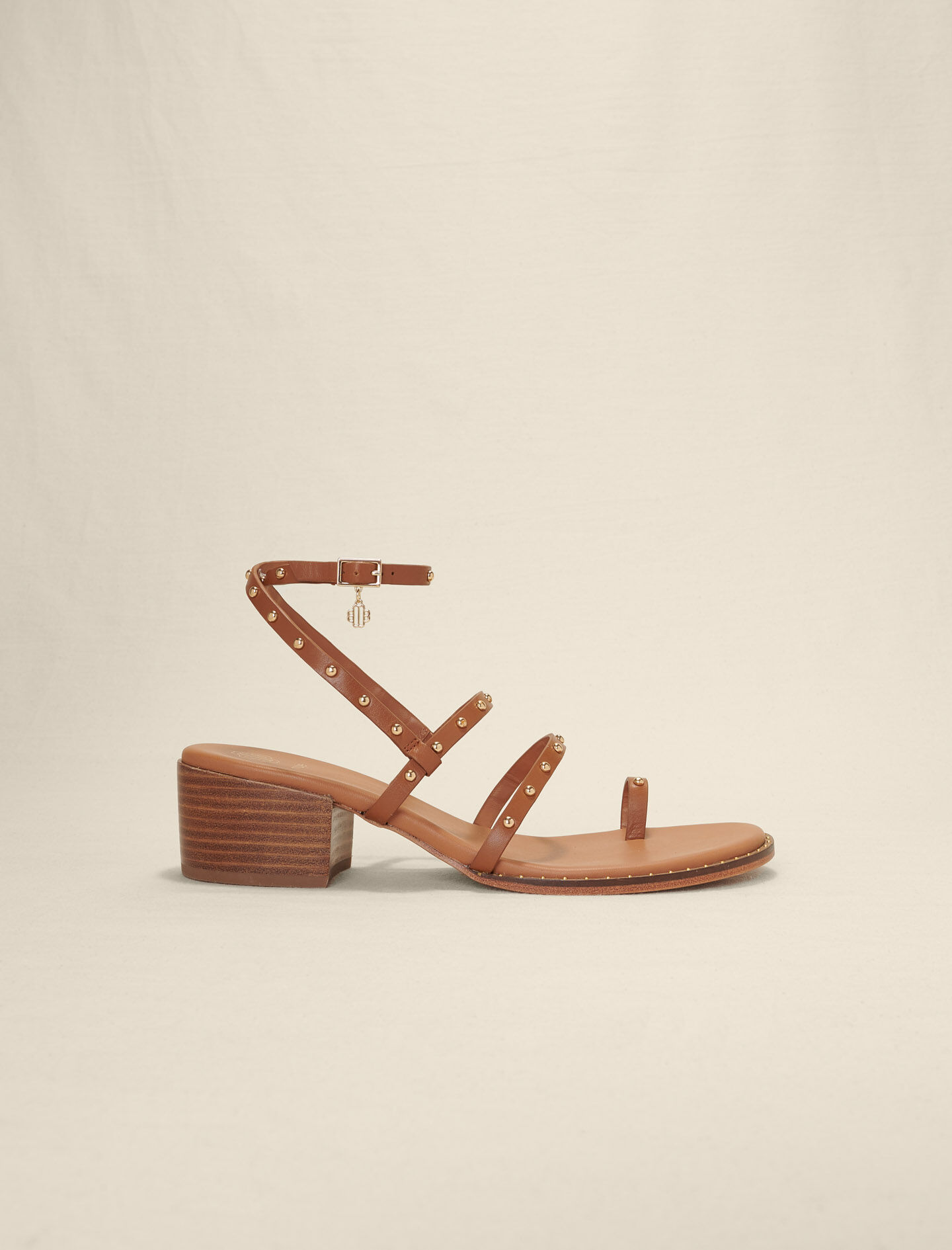 Sandales maje clous hot sale