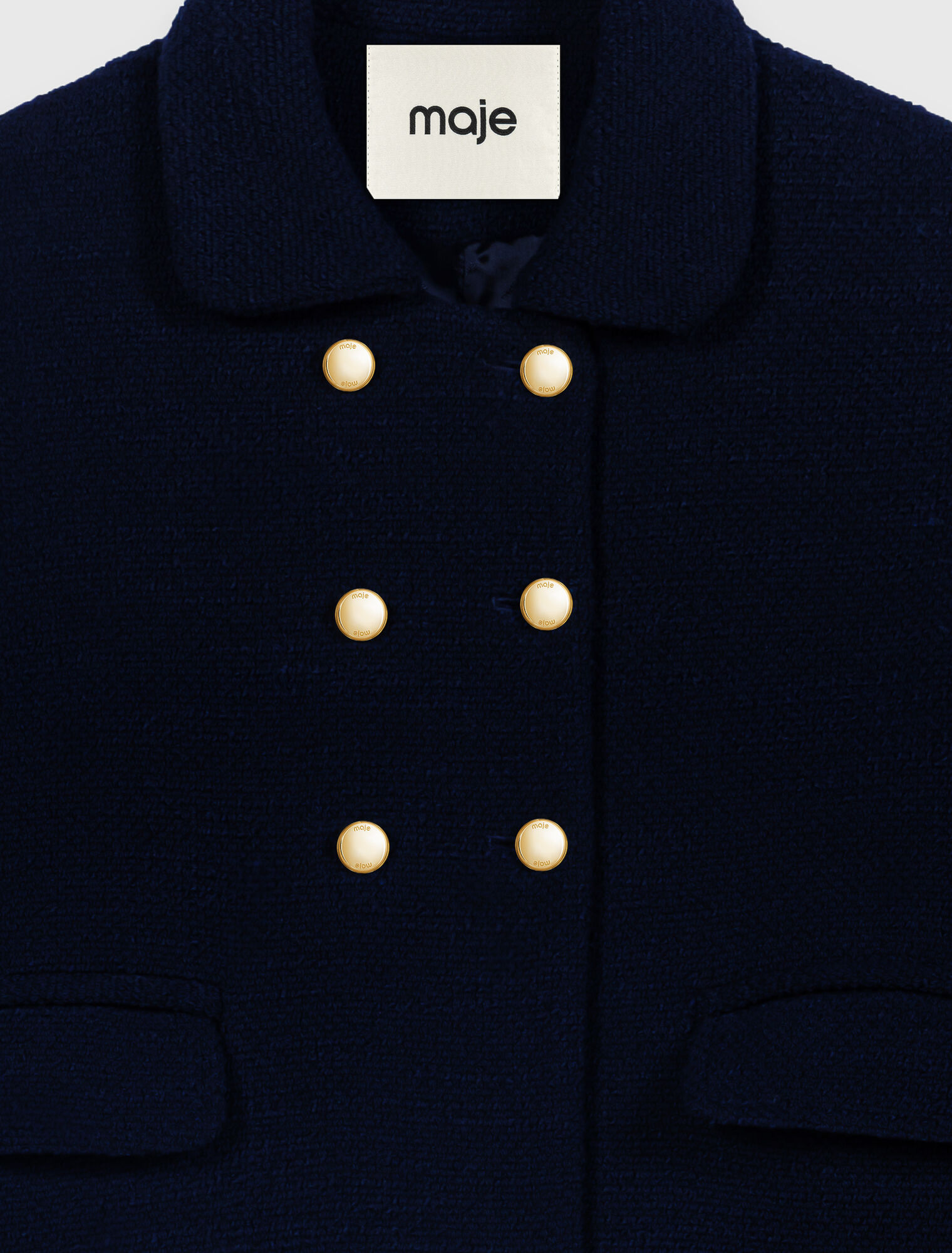 Short tweed jacket
