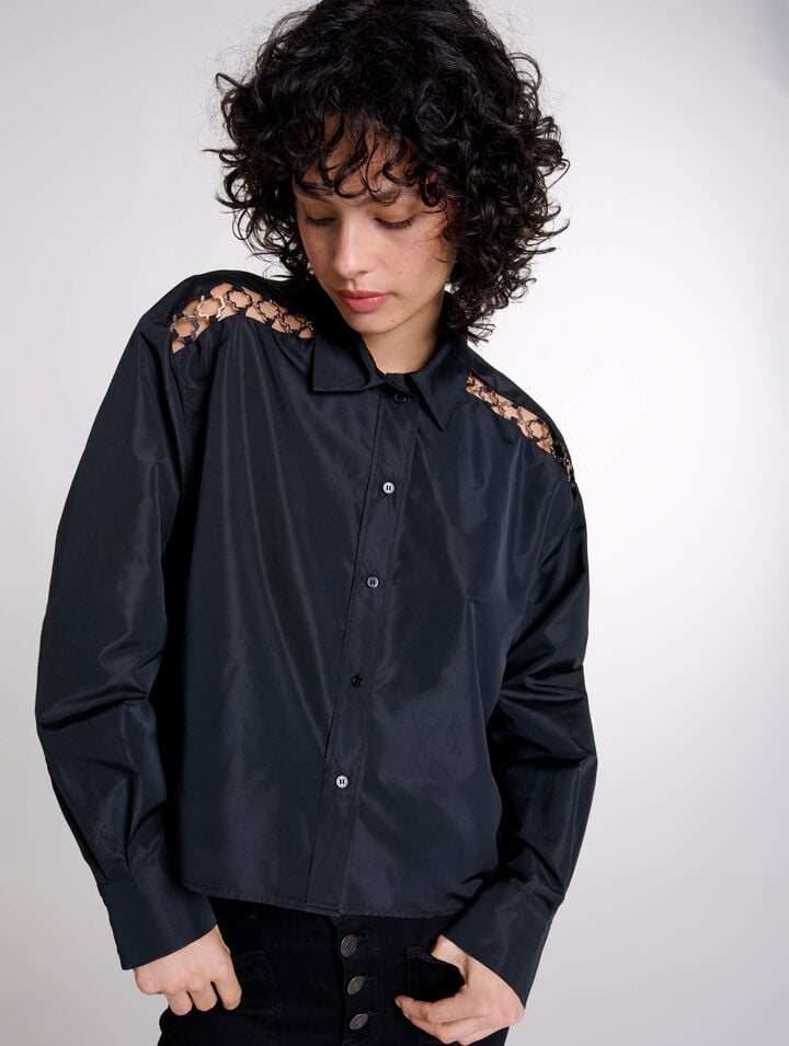 Chemise ajourée