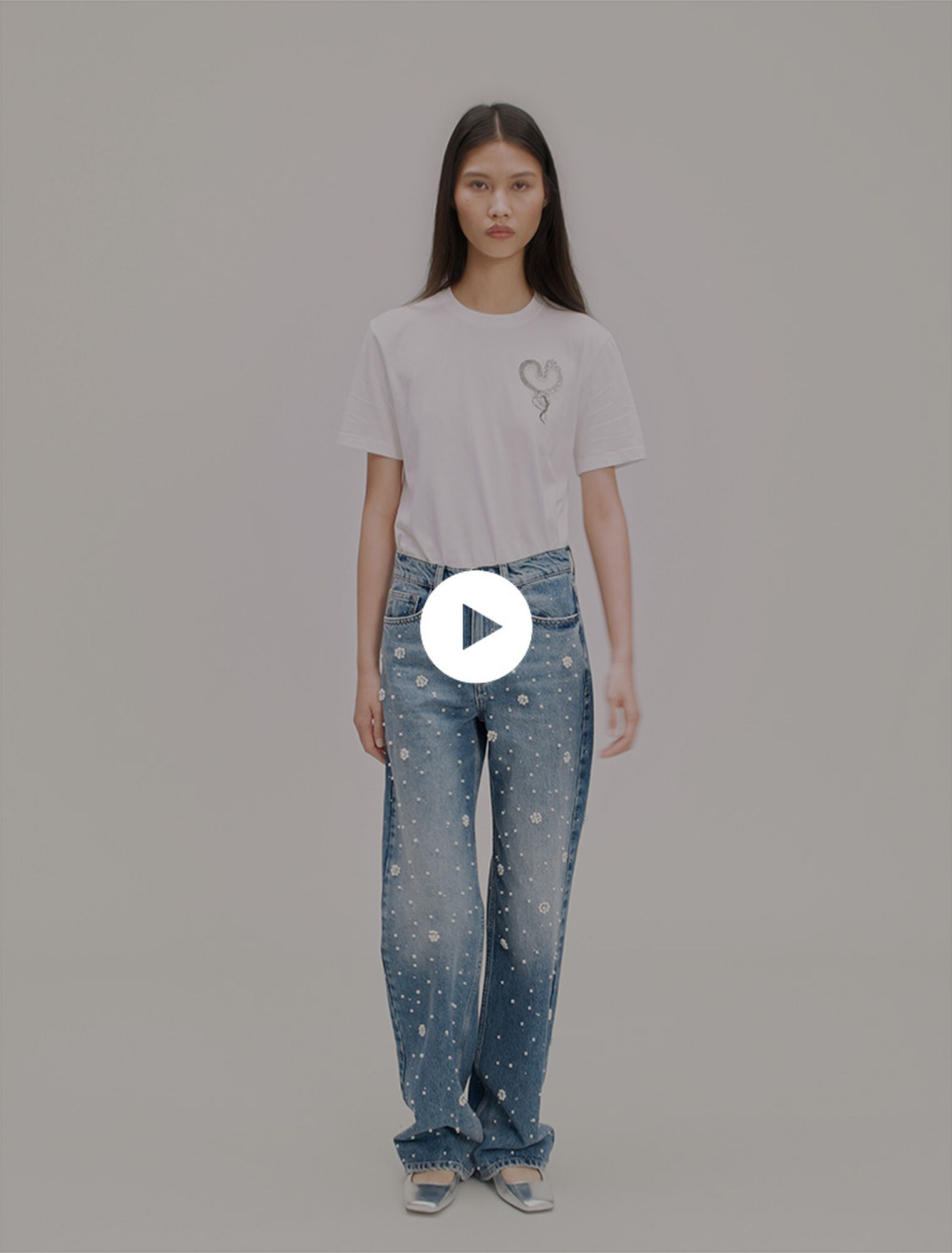 Tee-shirt brodé