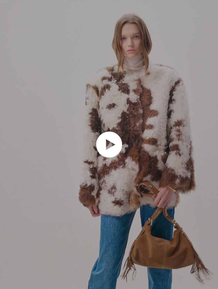 Reversible shearling