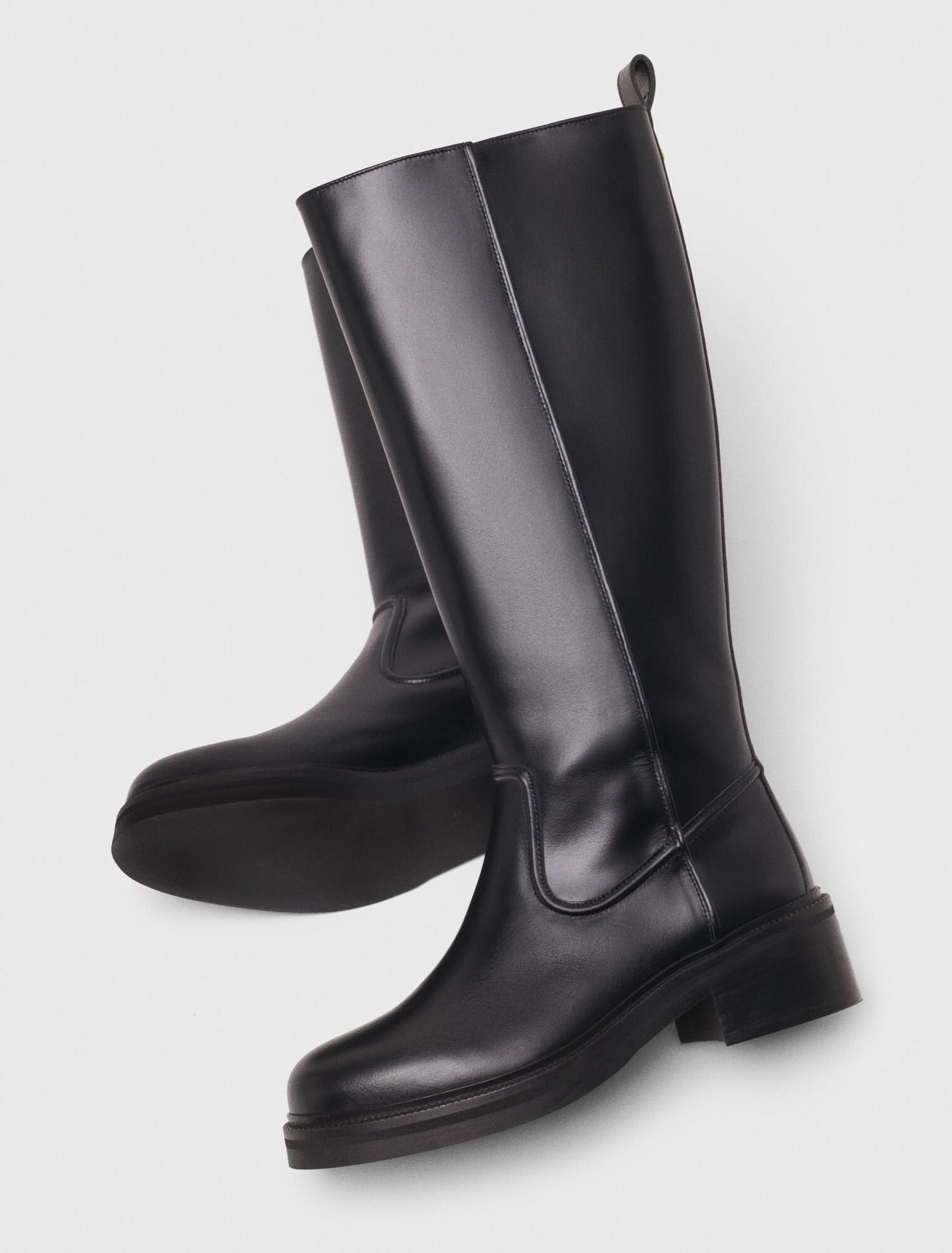 Bottes en cuir