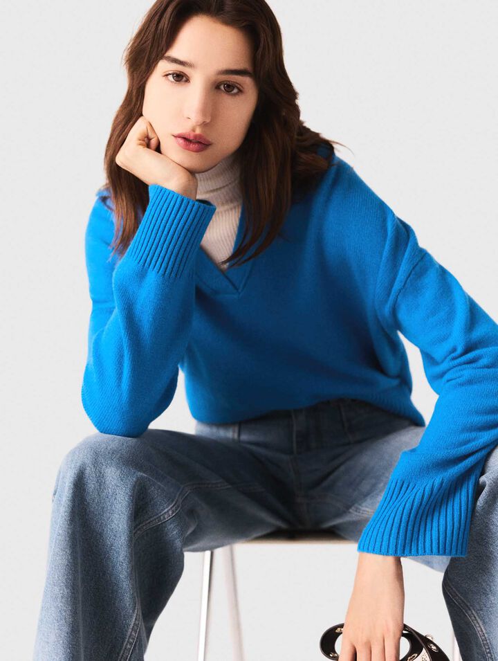 Pull en laine melangé