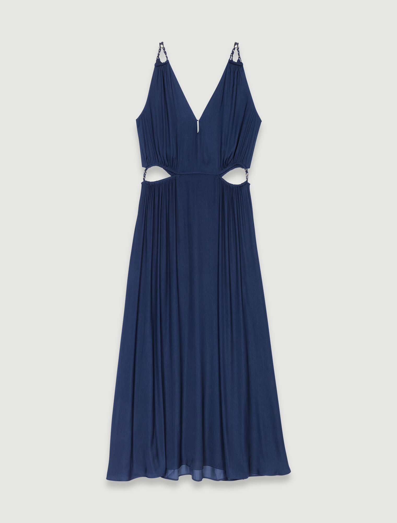 Robe midi ajourée