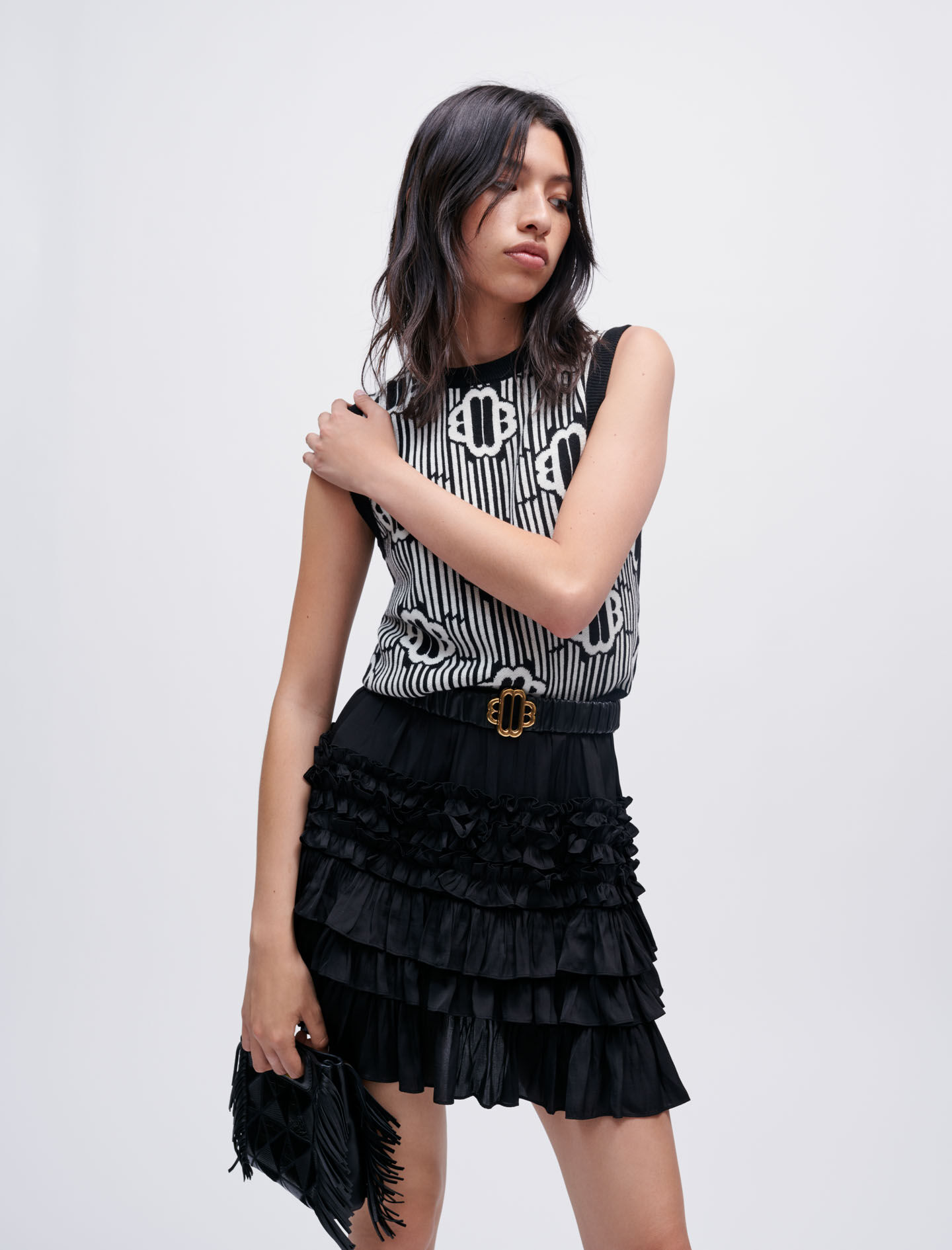 Jupe noir maje outlet