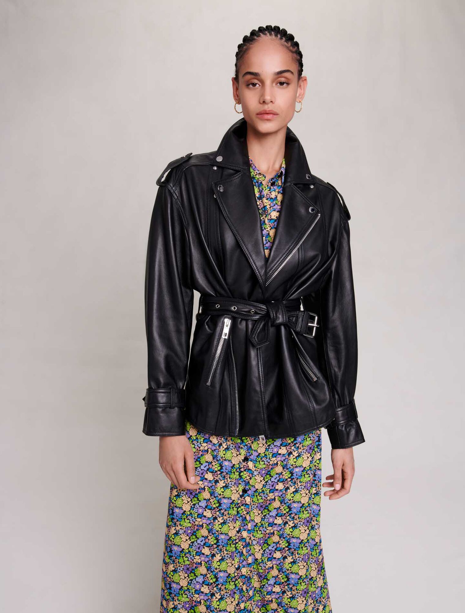 Blouson en cuir