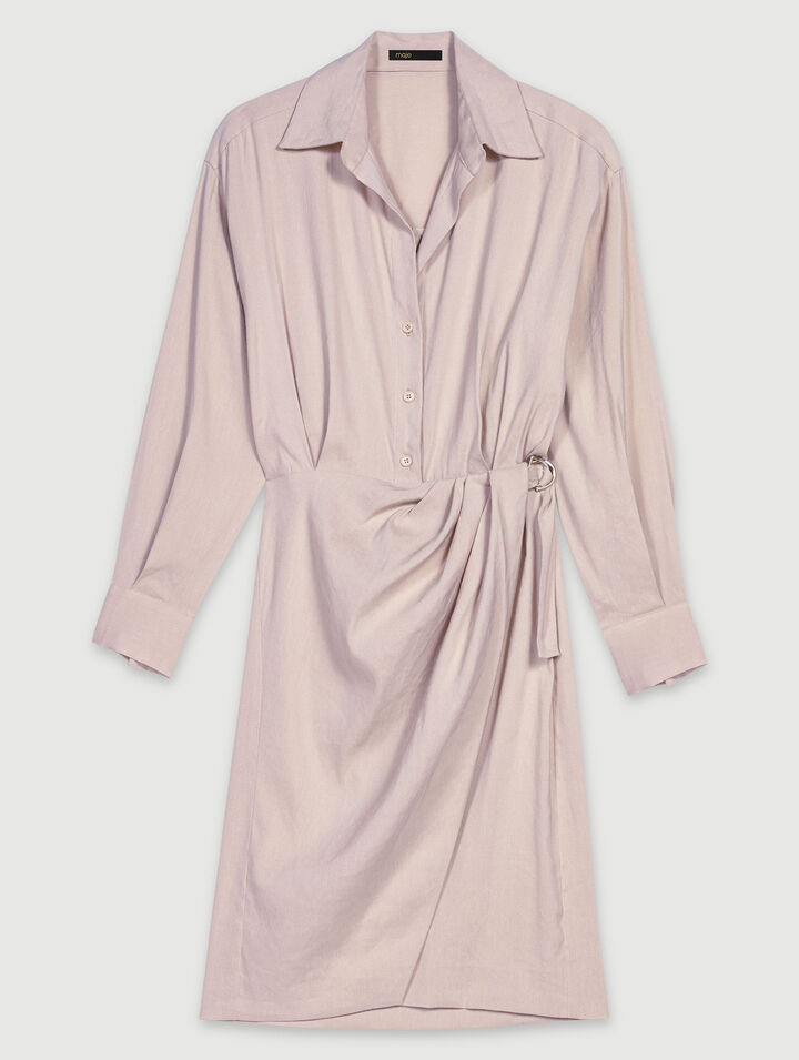 Robe midi en lin