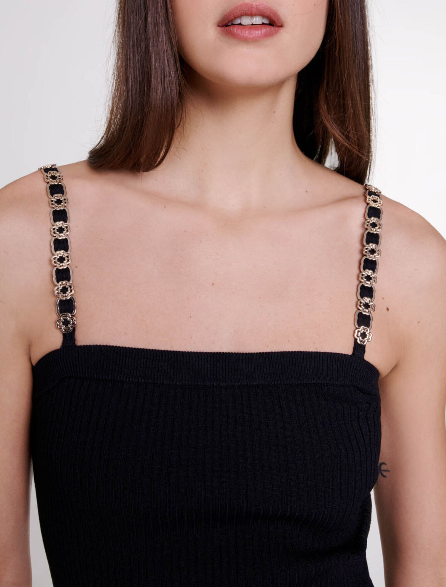 Knit maxi dress